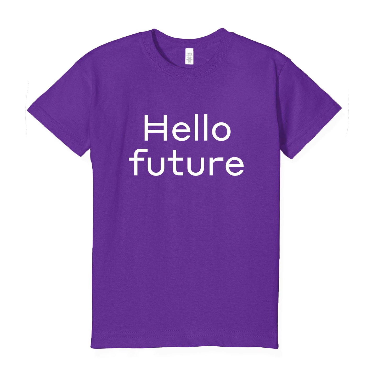 "Hello Future" T-shirt (large font)