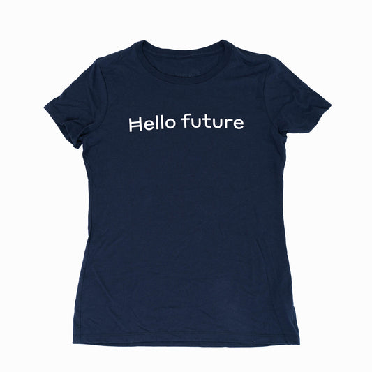 Ħello Future Women's T-shirt (Navy)