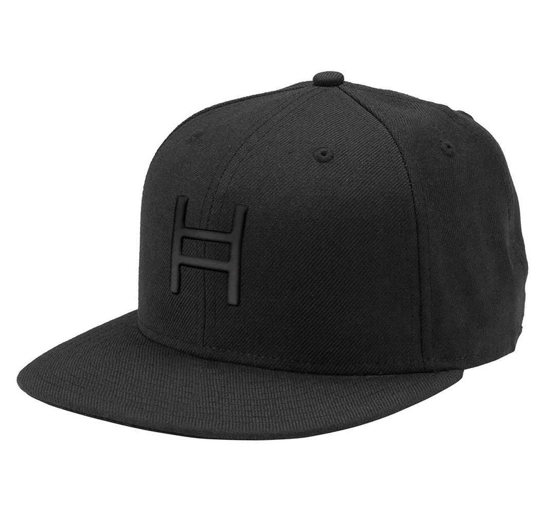 Ken Two Flat Bill Hat (black logo)